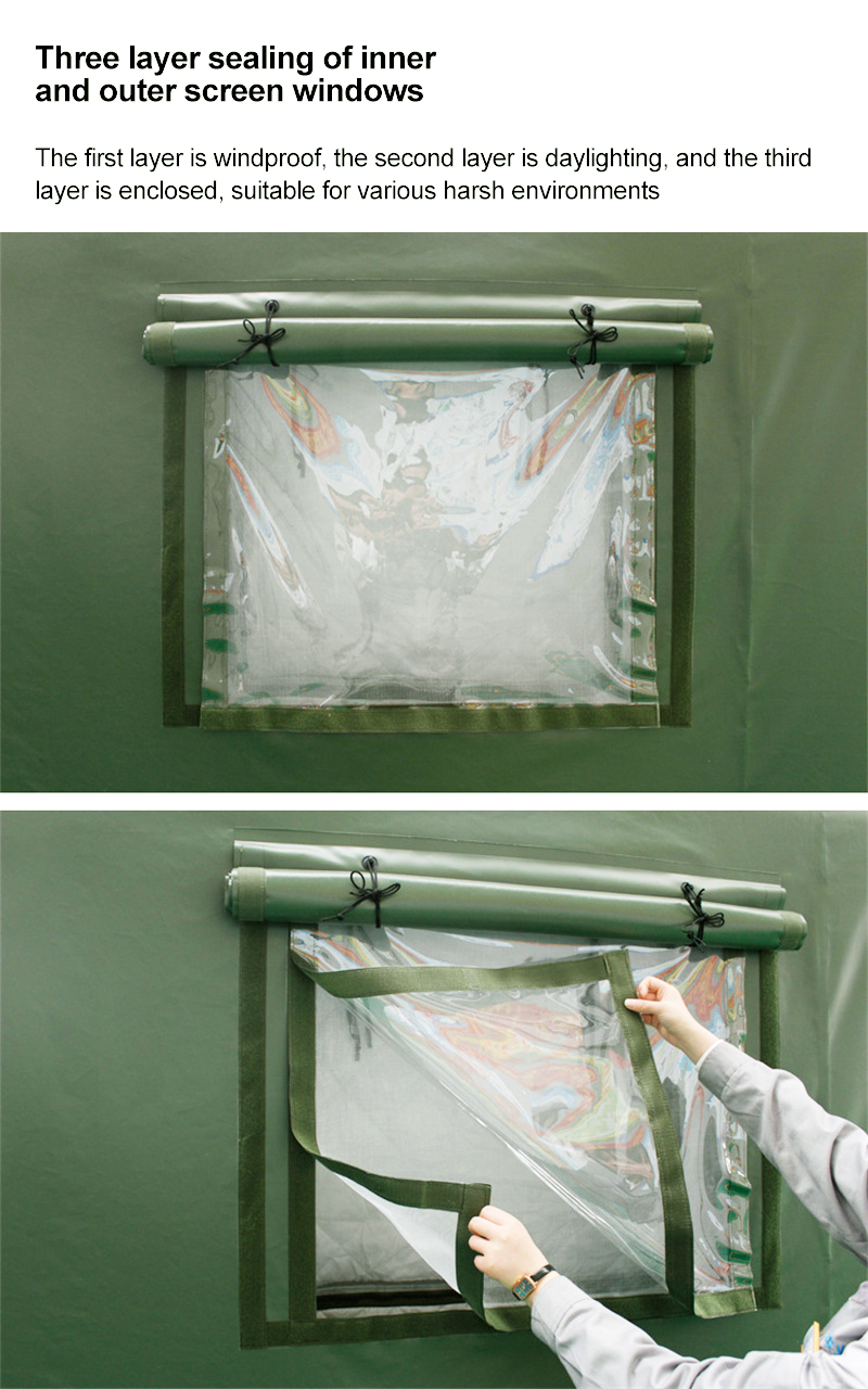 Field rainproof military tent