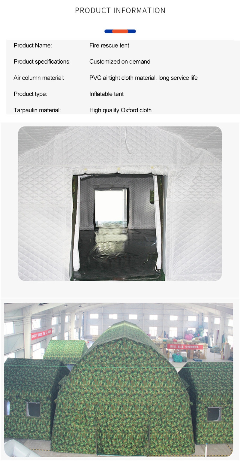 Camouflage 20kg tent 99% vapor humanitarian