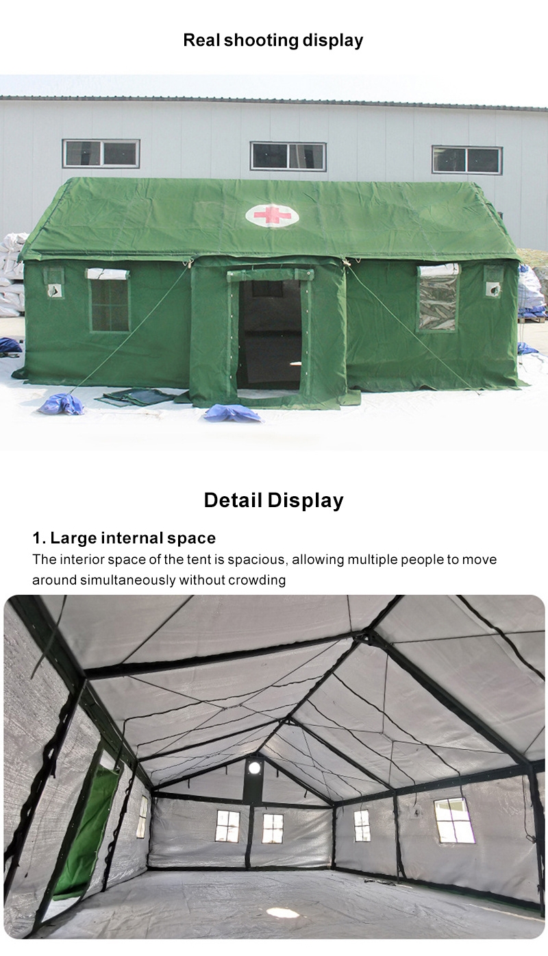 YRF Arctic Tent Adaptability to 50°C High Temperature