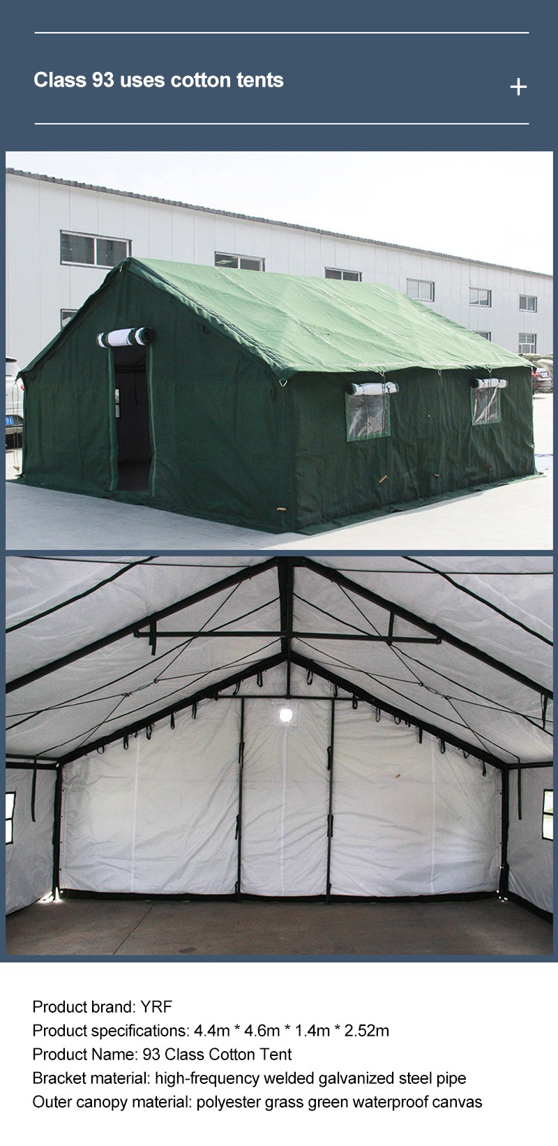 -30°C Camouflage Arctic tent