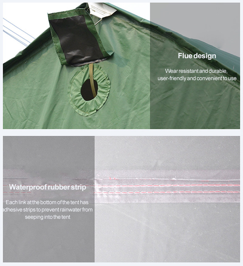 Special Green medical tent facility