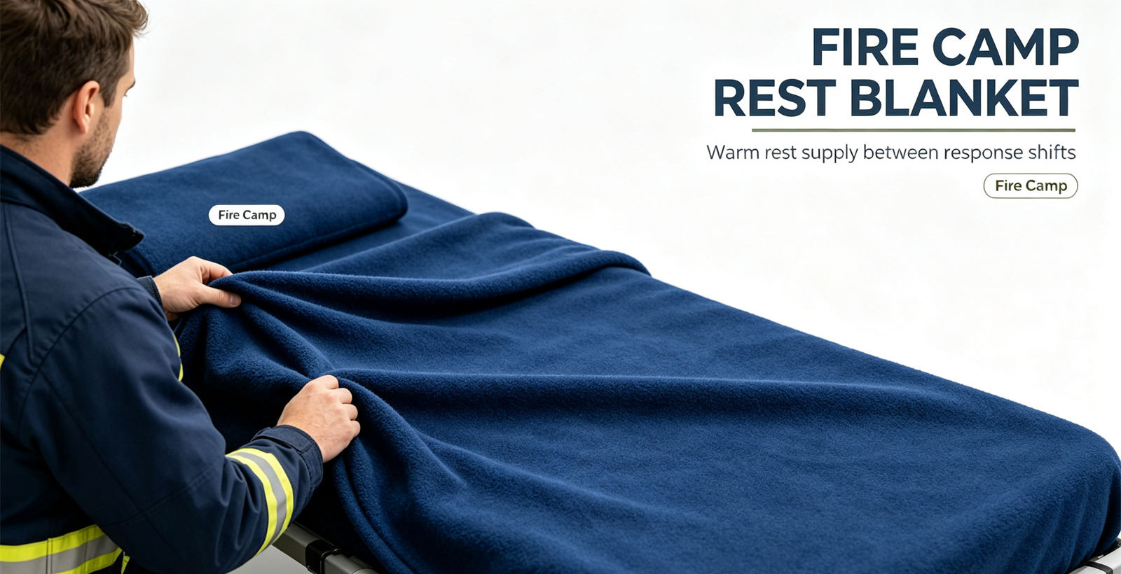 YRF Textile product view supporting the fire station blanket procurement article for buyer comparison and procurement planning by overseas institutional teams for the classify the three use routes section.