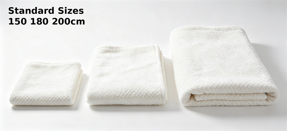 Relief blanket standard size set for usable dimension comparison and tender appendix review