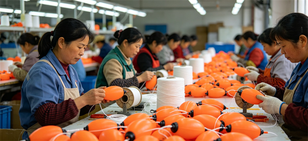 Rescue Line Throwers showing projectile production for bulk order inspection and export shipment coordination