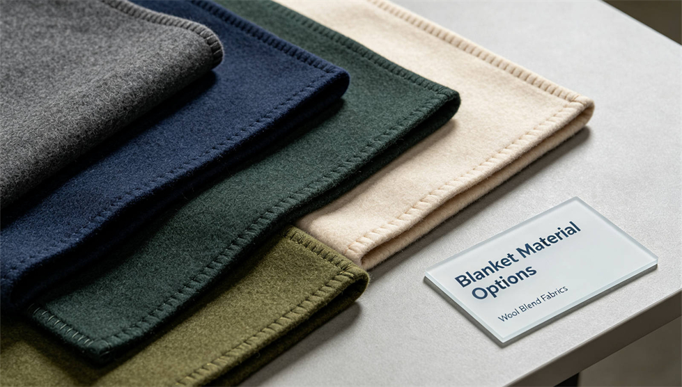 Emergency blanket product detail showing solid color mixed color for institutional procurement review