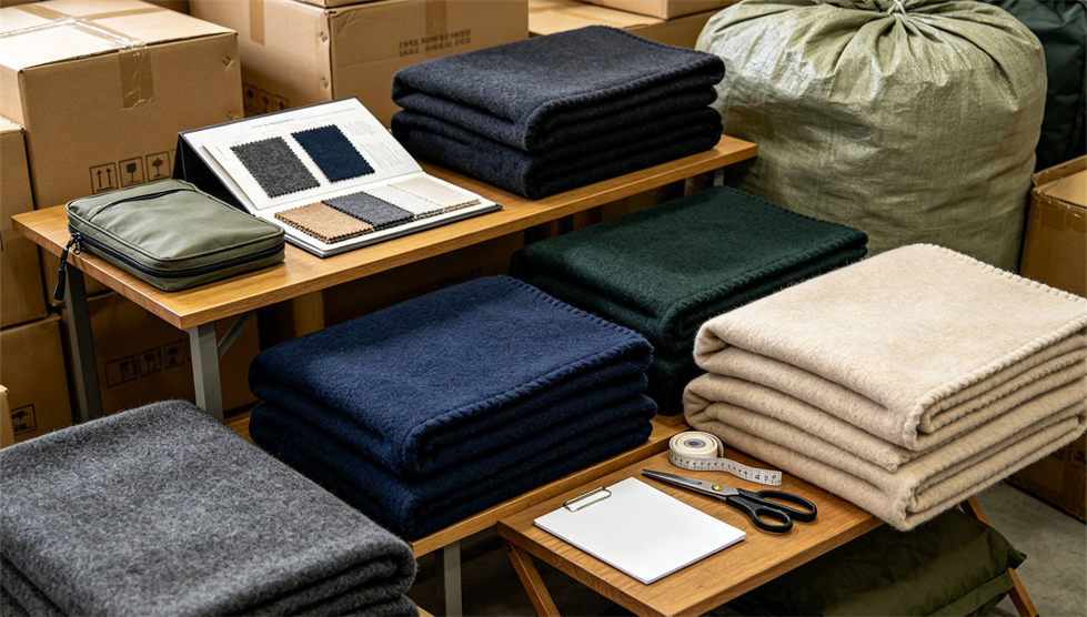 Emergency blanket product detail showing solid color mixed color for institutional procurement review Emergency blanket product detail showing solid color mixed color for institutional procurement review
