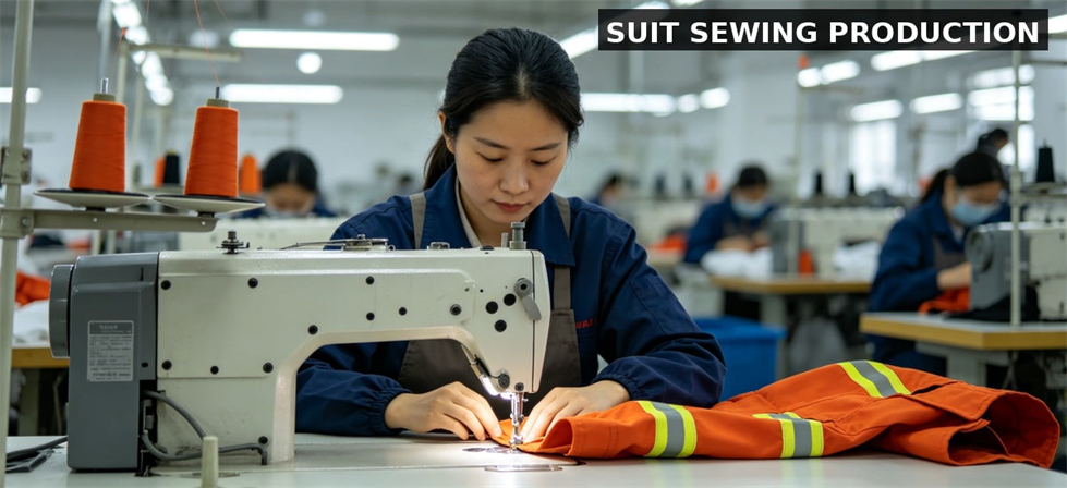Firefighter gear suit sewing for institutional procurement, inspection and supply planning