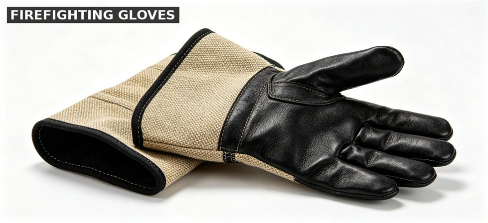 Firefighter gear gloves for institutional procurement, inspection and supply planning