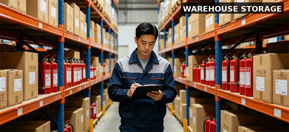 Firefighter gear warehouse storage for institutional procurement, inspection and supply planning