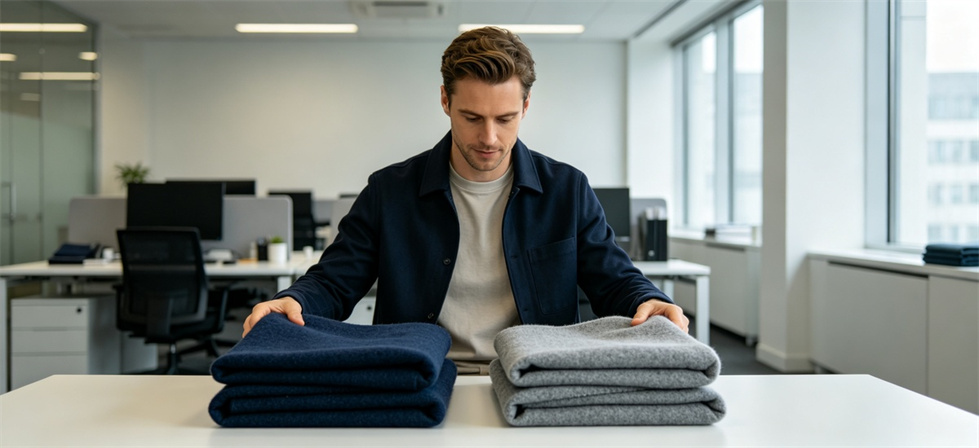 Blanket sample buyer compare shown for lead in institutional blanket procurement review
