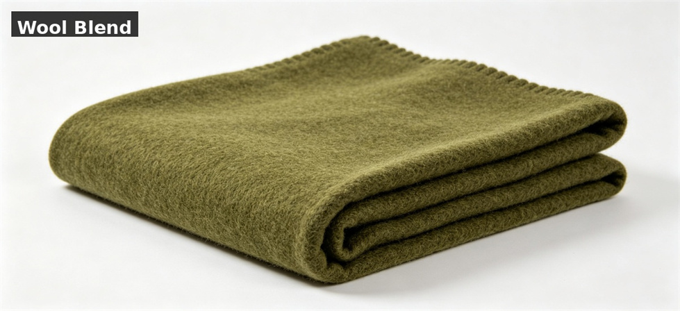 Blanket sample wool blend for institutional blanket procurement, inspection and supply planning