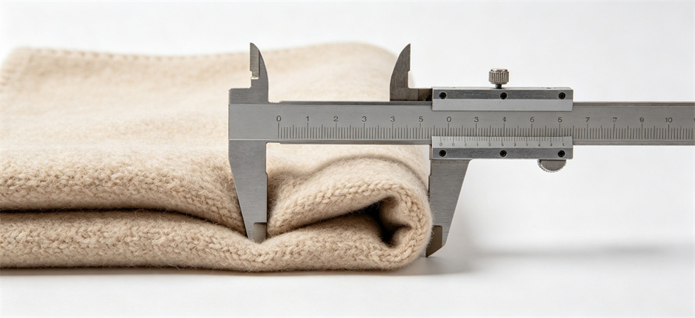 Blanket sample caliper thickness shown for measure size and weight correctly in institutional blanket procurement review