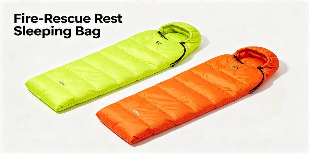 Fire rescue emergency rest sleeping bag for mobile patrol and quick response teams