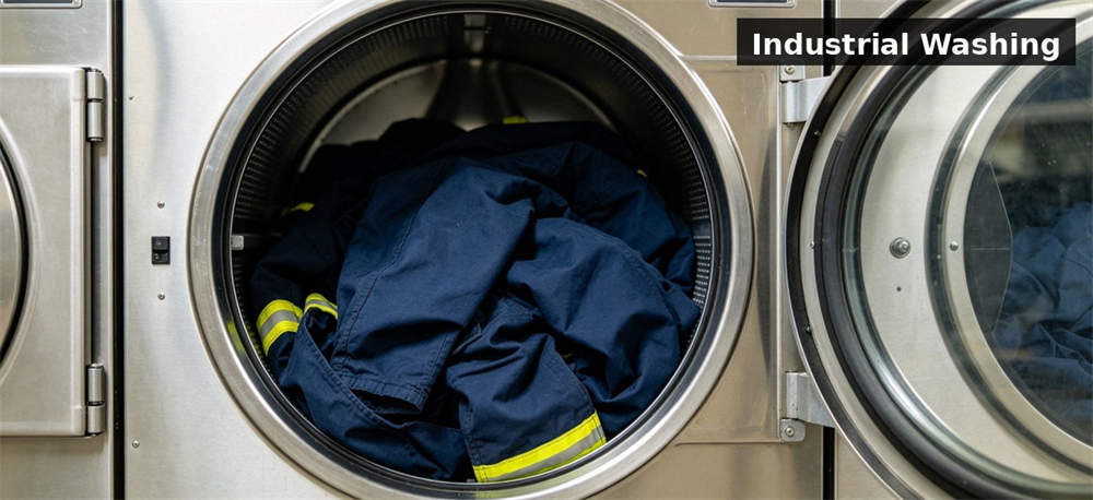 Firefighter putting on full gear for institutional procurement, inspection and supply planning