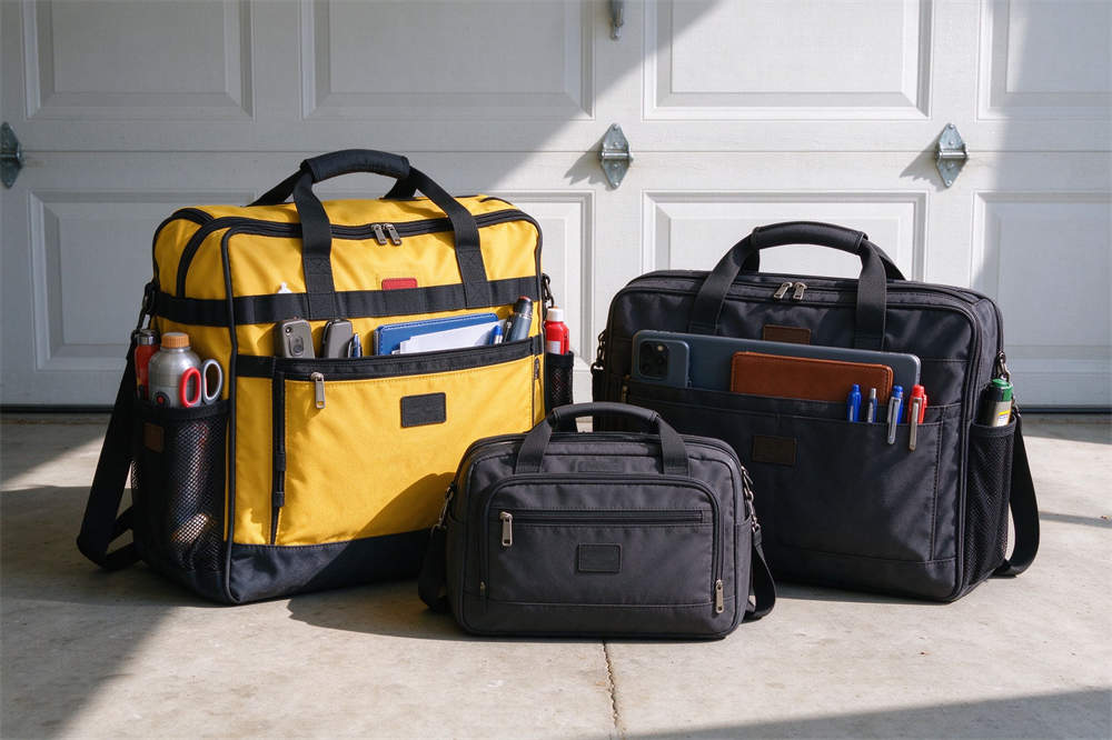 Emergency bag sizes: home large, office medium, car small, go bag essentials for different disaster preparedness scenarios and safety