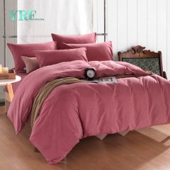 rey apartamento personalizado edredón rojo establece