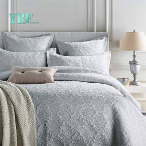 Grey Pinsonic Bedspread Bed Cover