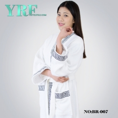 bata de baño de felpa suave bata de spa