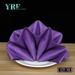 Purple Cotton Decorative Table Napkin