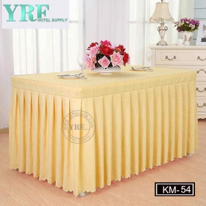 Tulle Table Skirt With Lights