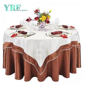 Restaurant Home Round Polyester Tablecloth
