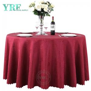 Fresh Red Tablecloth For Wedding