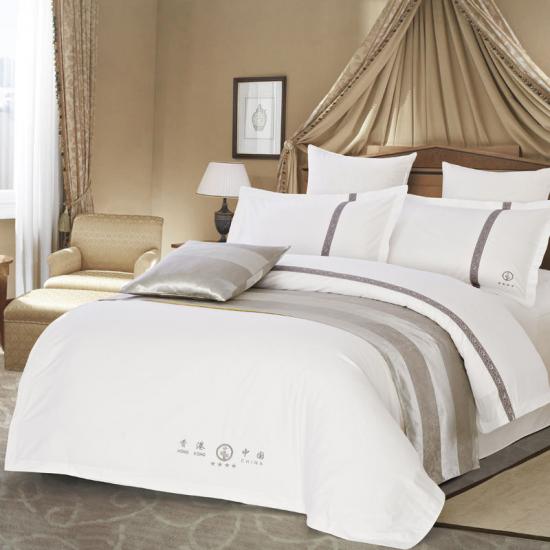 Proveedores de sábanas y toallas dobles de lujo de algodón egipcio 4PCS para hotel