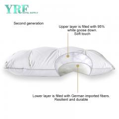 95% acolchado tipo caja de pan del hotel White Goose Down