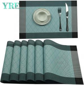 Square Party Blue Table Mats
