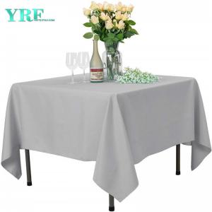 Square Tablecloth Pure SilverRestaurant 70x70 inch