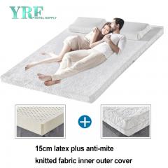 Colchón de látex natural grueso de 15 cm