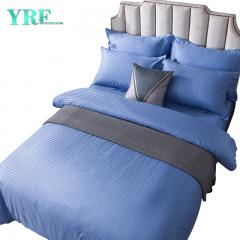 Las mejores sábanas de hotel antiarrugas con diseño de rayas azules