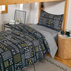 Ropa de cama individual para dormitorio,
