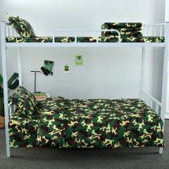 Juegos de ropa de cama con estampado de camuflaje de soldados