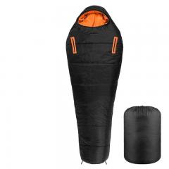 Saco de dormir cálido de gran tamaño para acampar, senderismo y exteriores, superventas