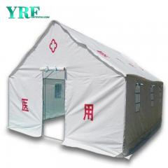 Tienda de campaña para refugiados y socorristas