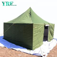 Tiendas de campaña con remolque de camuflaje
