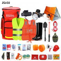 Mochila de emergencia contra inundaciones con tiras reflectantes rojas
