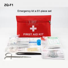 Paquete de rescate de emergencia rojo 21×14×5 cm