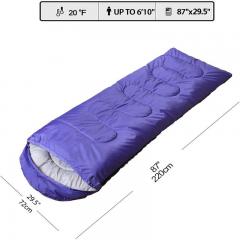 Saco de dormir para asentamientos temporales