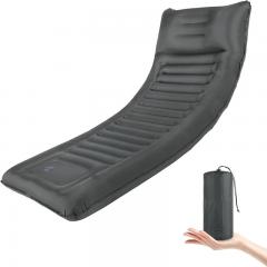 Colchoneta inflable impermeable para dormir donada por las Naciones Unidas