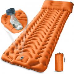 Colchoneta inflable para dormir de una sola capa a bajo precio