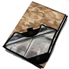 Toldo parasol reflectante para suministros de emergencia
