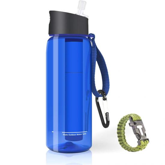 Purificador de agua de emergencia civil libre de BPA