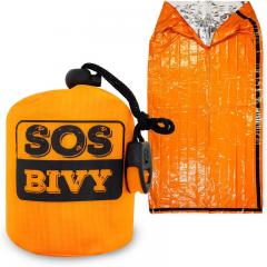 Sacos de dormir Refugee Rescue, bolsa pequeña naranja