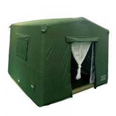 Gran carpa verde de 60 m² de ayuda