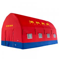 Tienda inflable de rescate grande B2 resistente al fuego
