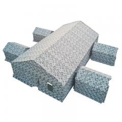 Tienda médica de camuflaje