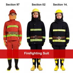 Traje de extinción de incendios con protección contra altas temperaturas de 800 °C