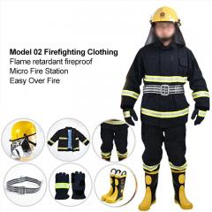 Conjunto de traje de extinción de incendios específico de fábrica